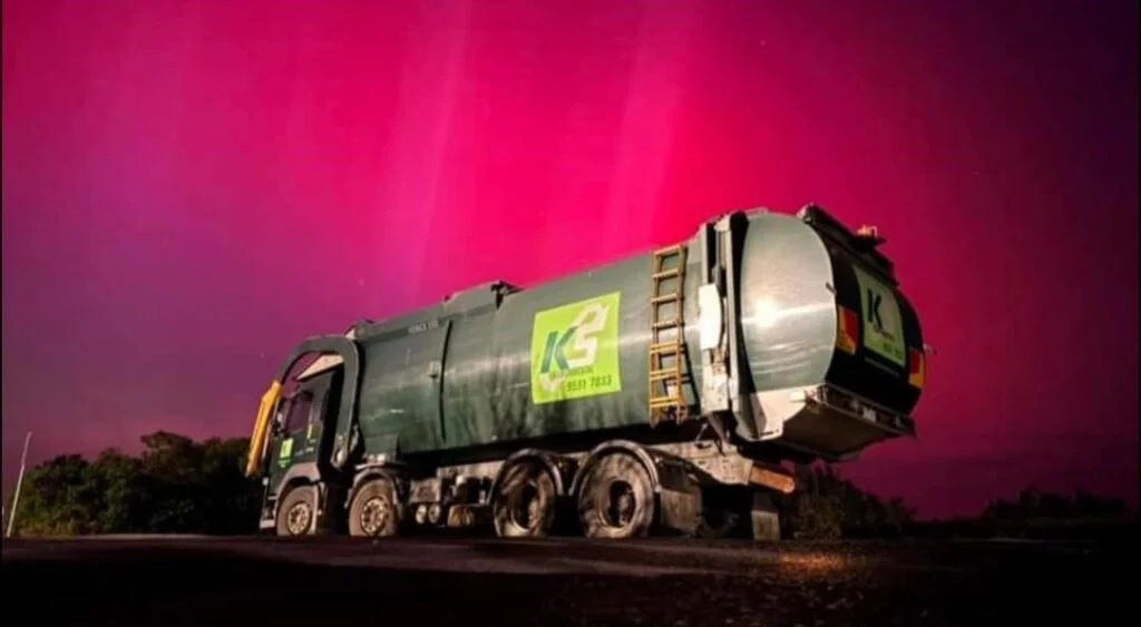 KS Environmental rear lift truck for commercial waste