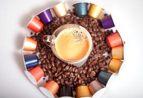 Recycle unlikely items such as coffee capsules