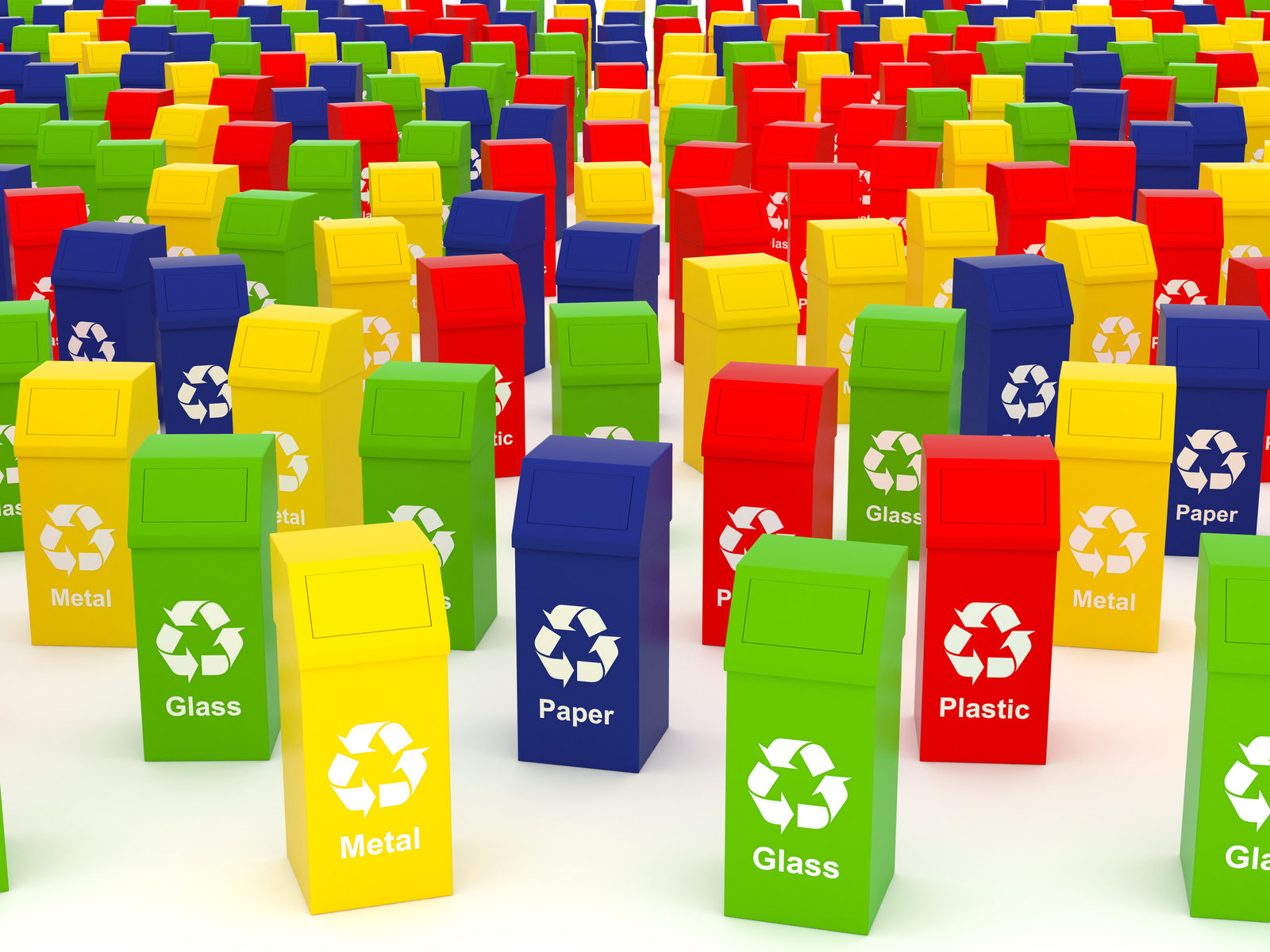 The many colours of waste and recycling!