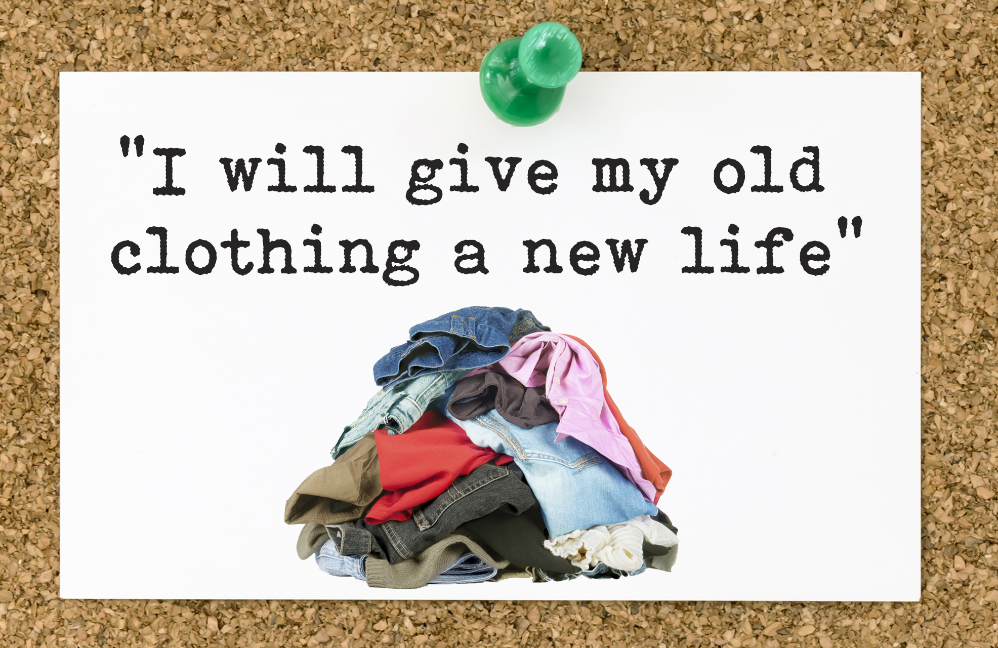 green resolutions - clothing