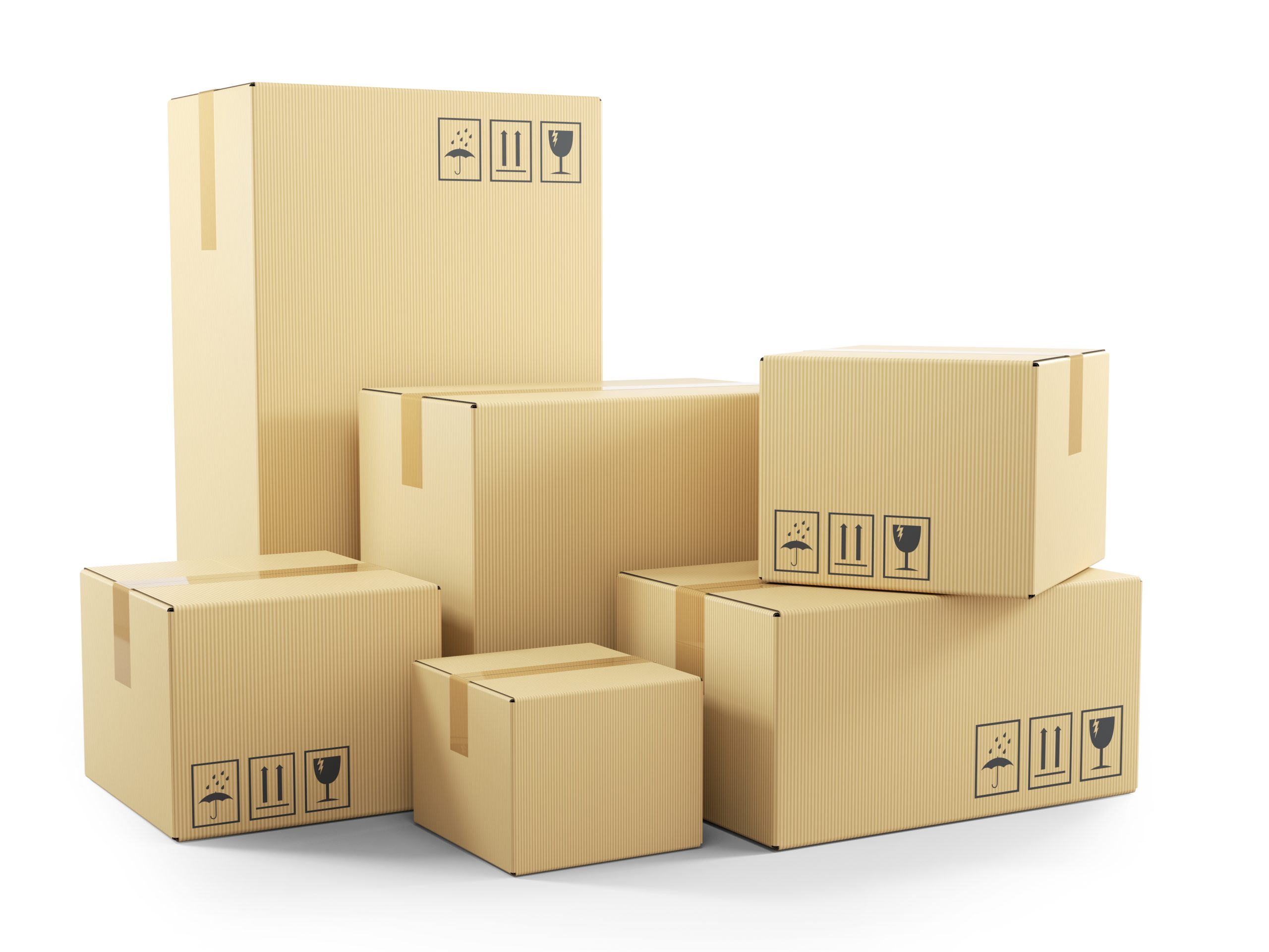 office recyclables - boxes