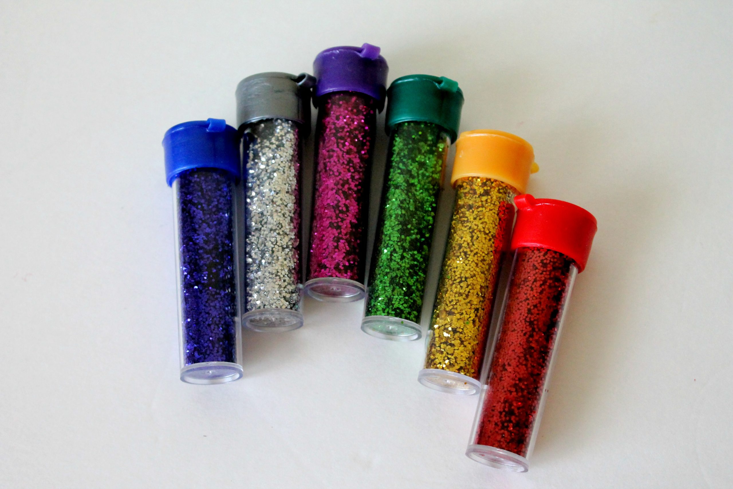hidden plastic glitter