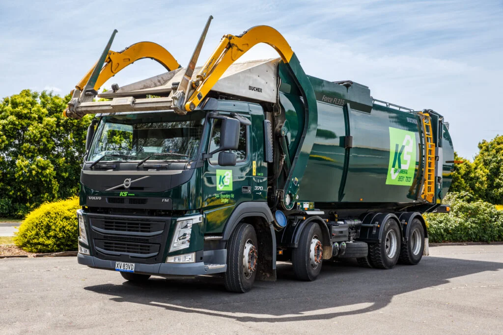 KS Environmental front lift truck