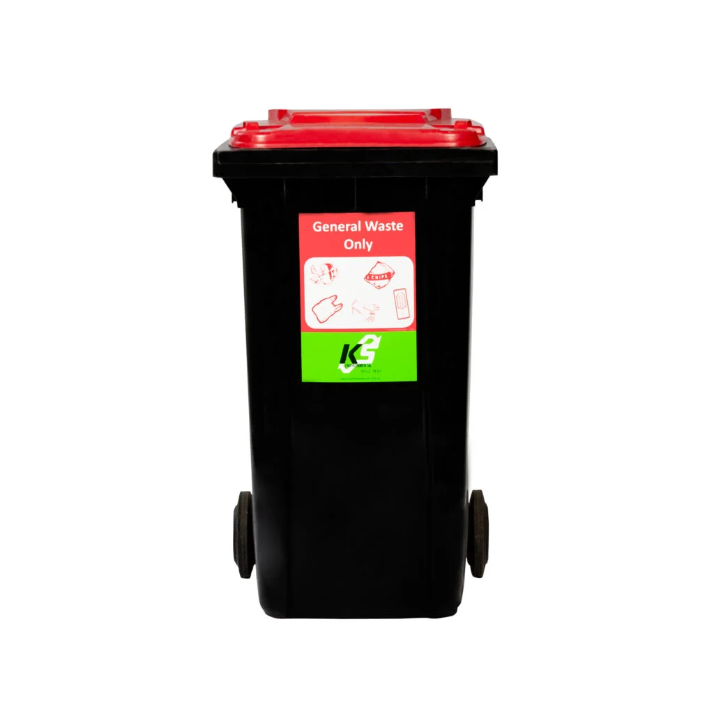 120 and 240 litre general waste bins