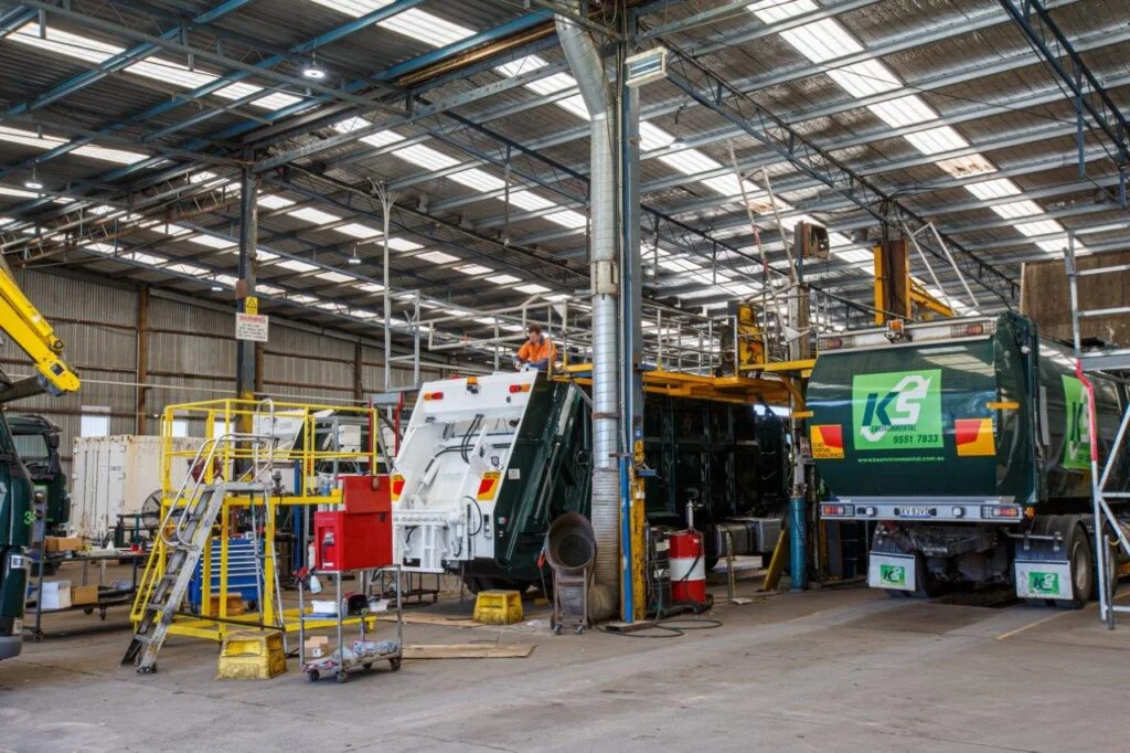 KS Environmental workshop interior
