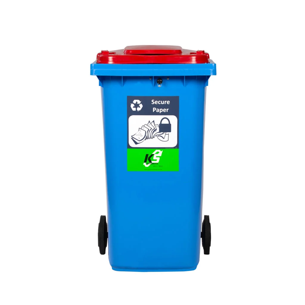 240 litre secure document destruction bin